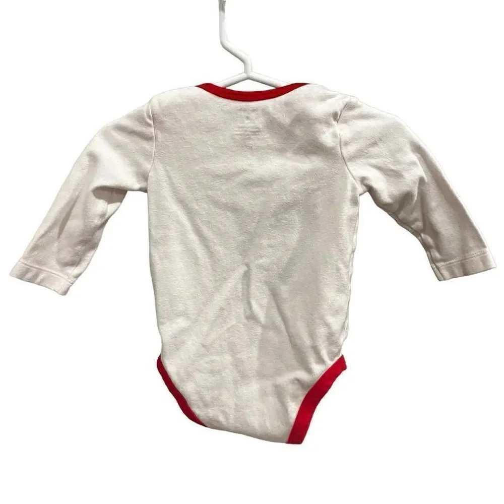 Carter’s “Silent Night Yeah Right” Long Sleeve One Piece 6 Months